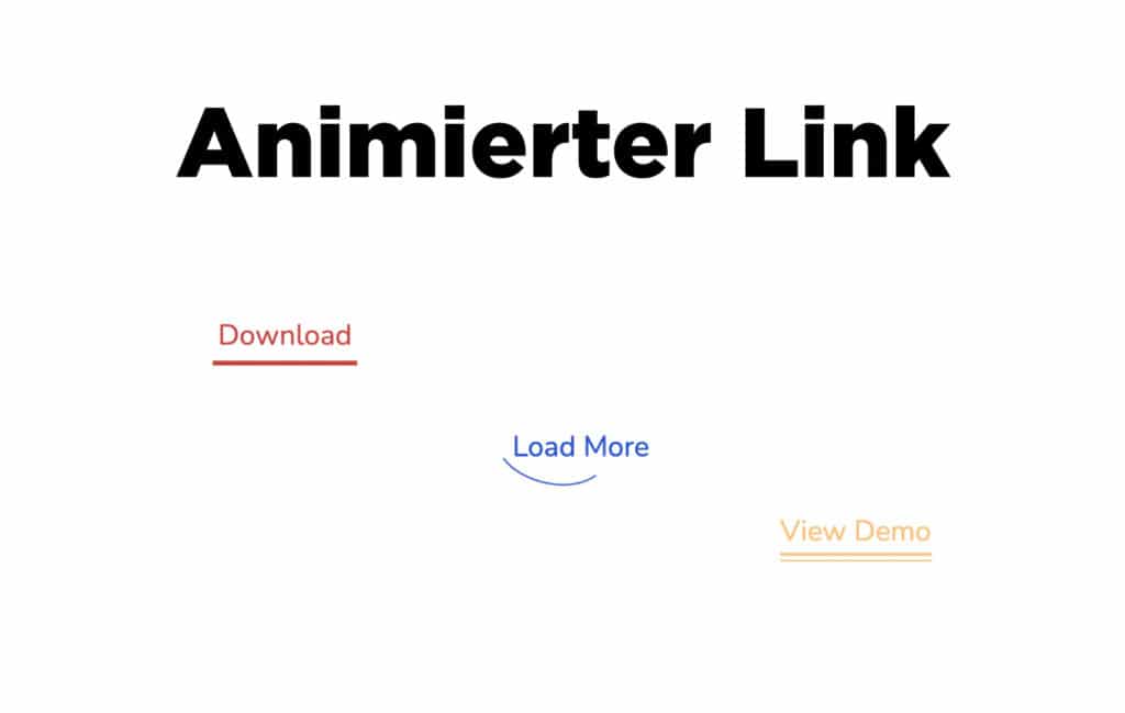 Animierter Link