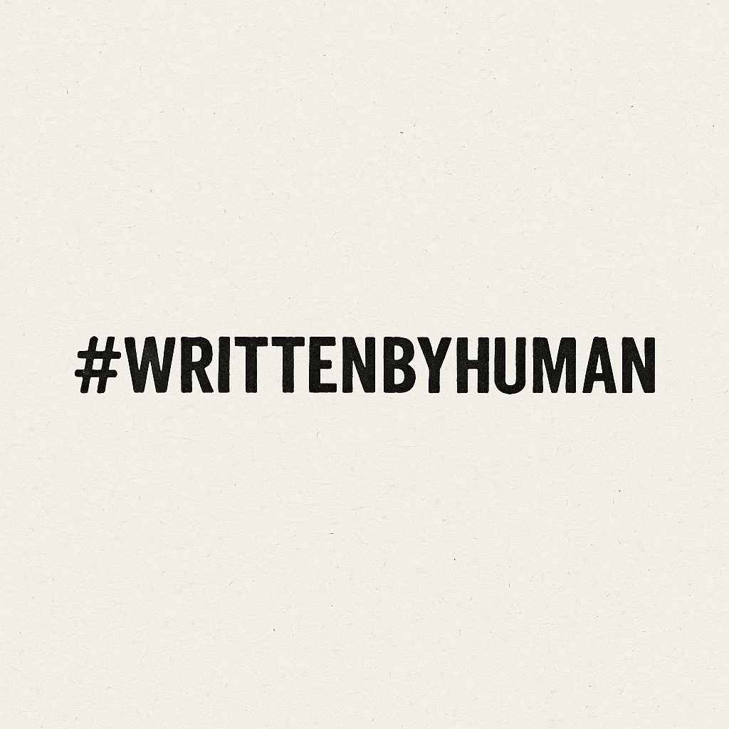 #writtenbyhuman – Warum ich meine E-Mails immer noch selbst schreibe