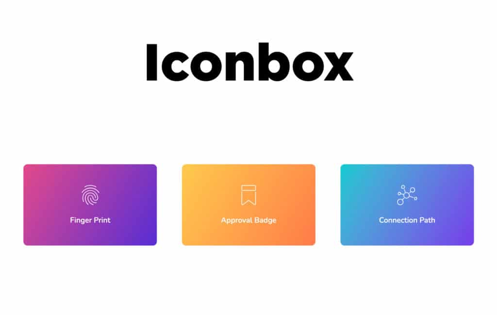 Iconbox