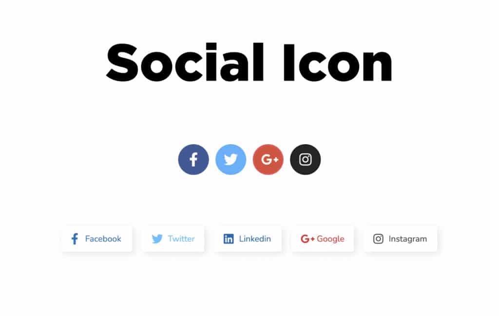 Social Icon