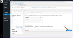 Neues Menü erstellen